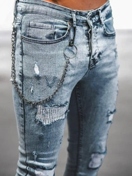 Vaqueros de hombre azul claro OZONEE DP/214