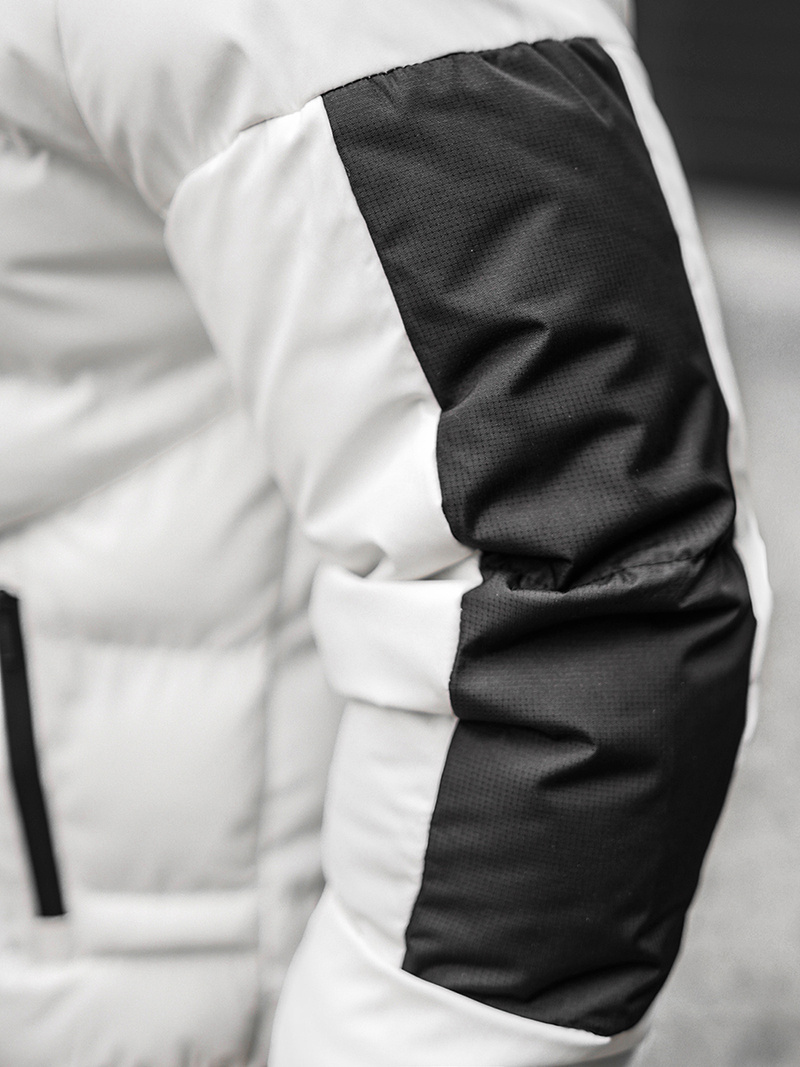 Chaqueta de hombre blanca OZONEE O/M798