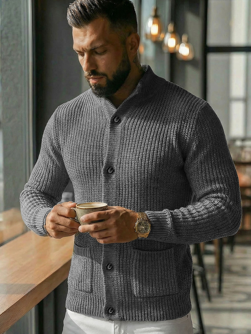 Jersey de hombre grafito OZONEE NB/MM6020/3Z