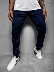 Pantalón de chándal de hombre azul marino OZONEE JS/JZ11020Z