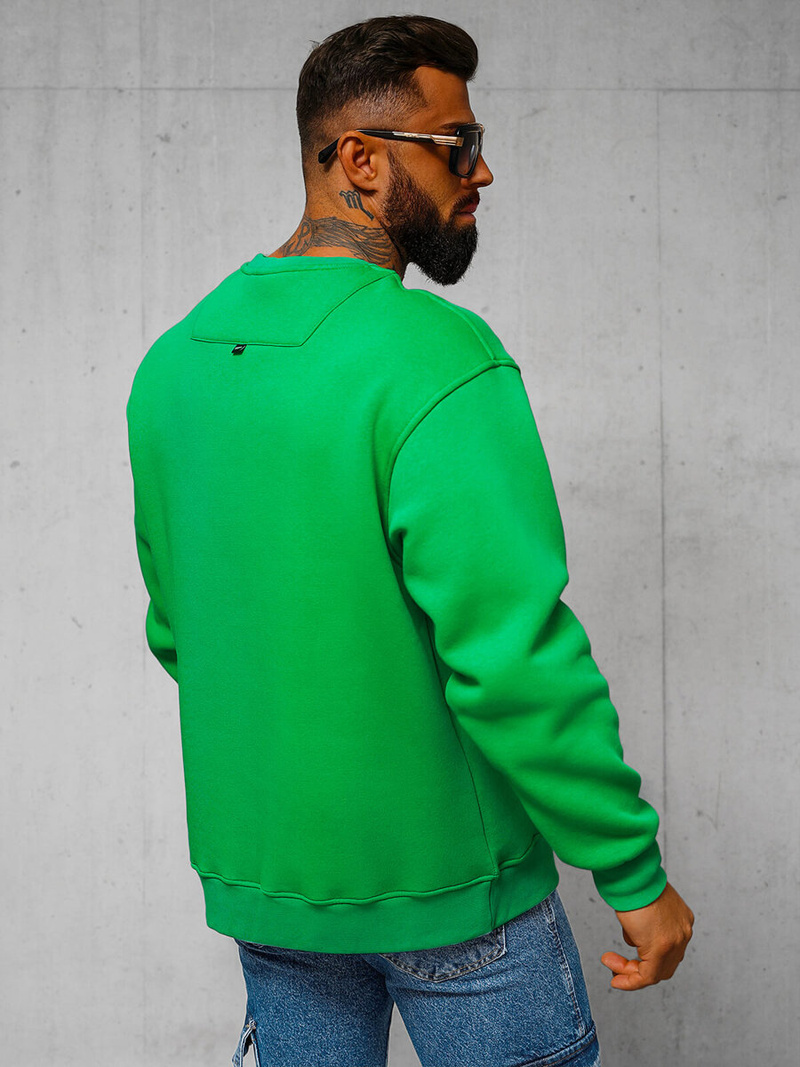 Sudadera de verde OZONEE O/SWE23055