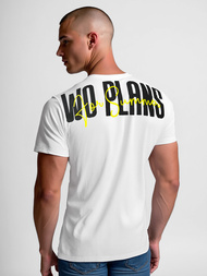 Camiseta de hombre blanca OZONEE O/T1277/1Z