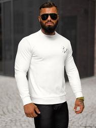 Sudadera de hombre blanca OZONEE O/P2031