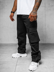 Pantalón de hombre negros OZONEE O/G3016Z