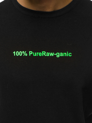 Sudadera de hombre negra OZONEE MACH/3149