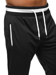 Pantalón de chándal de hombre negra OZONEE A/2134