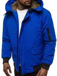 Chaqueta de hombre azul OZONEE JS/2019005