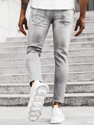 Vaquero de hombre gris OZONEE DP/587