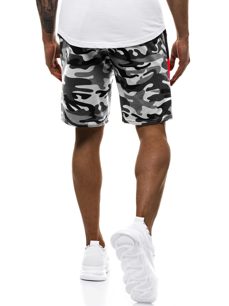 Pantalón corto de hombre gris JS/KK300160