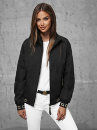 Chaqueta de mujer negra OZONEE JS/5M3161/392