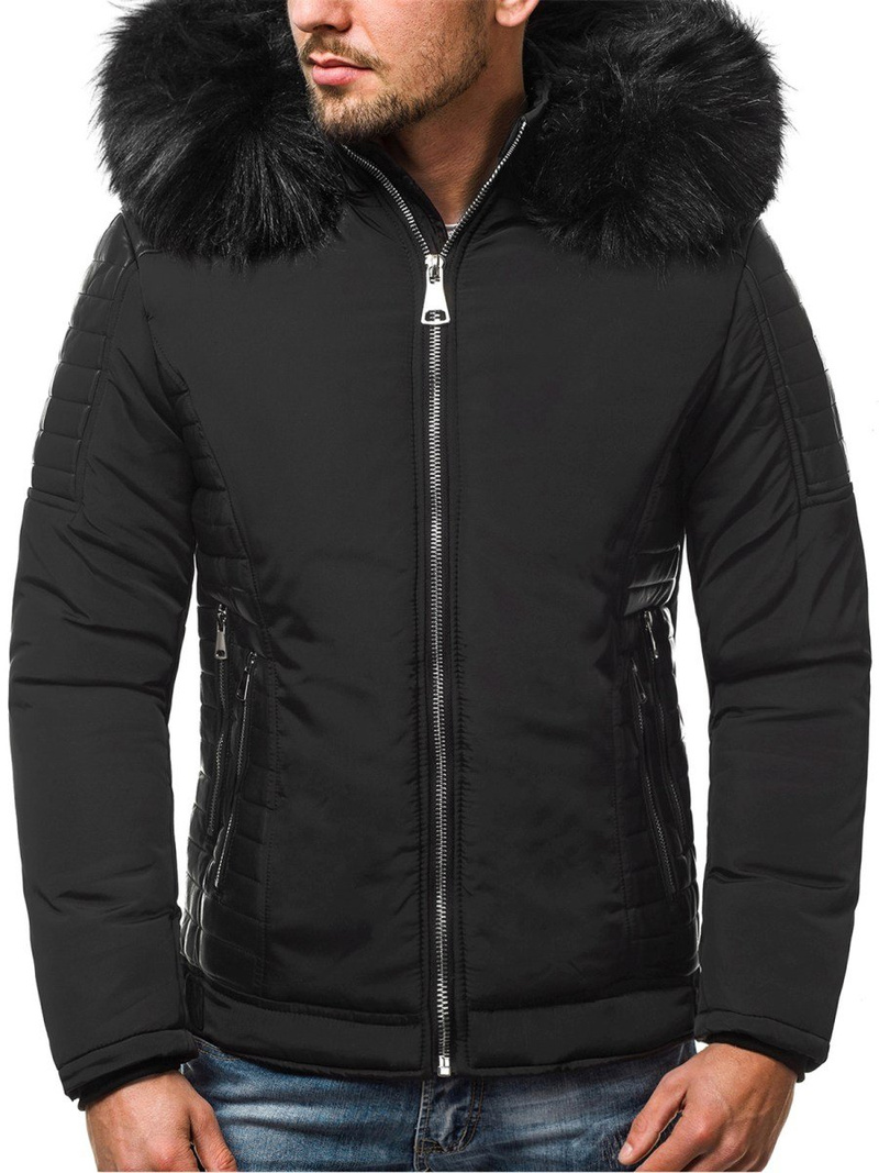 Chaqueta de hombre negra OZONEE O/88835