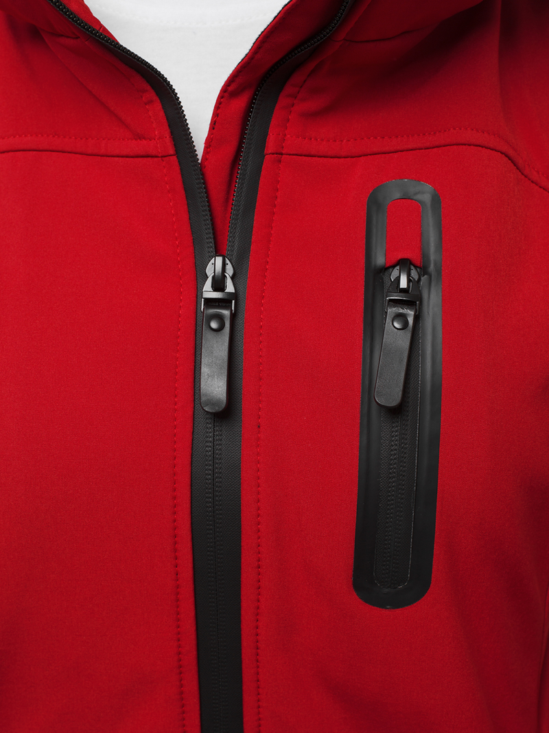 Chaqueta de mujer roja OZONEE N/4849