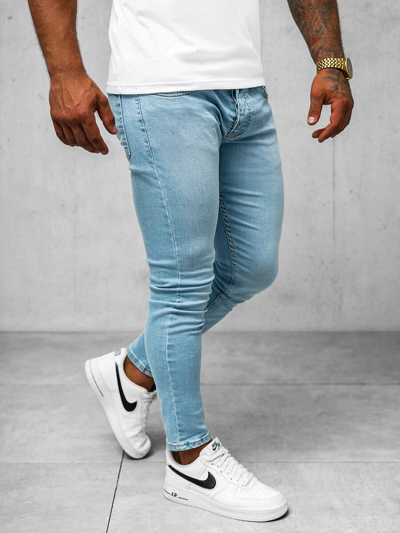 Vaqueros de hombre azul OZONEE O/426SP