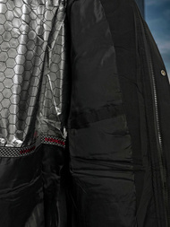 Chaqueta de hombre negra OZONEE JS/31M5081/392