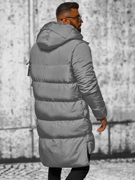 Chaqueta de hombre gris OZONEE O/M799