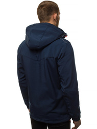 Chaqueta de hombre azul marino-roja OZONEE GE/12259Z