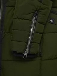 Chaqueta de mujer caqui OZONEE O/W377Z