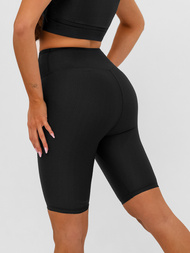 Leggins mujer cortos negros OZONEE JS/17K597/3