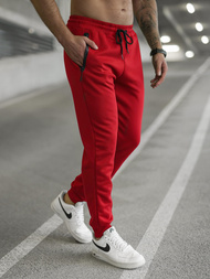 Pantalón de chándal de hombre rojo OZONEE JS/17K1998/18