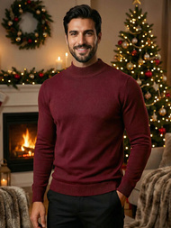 Jersey de hombre burdeos OZONEE V/V24503Z