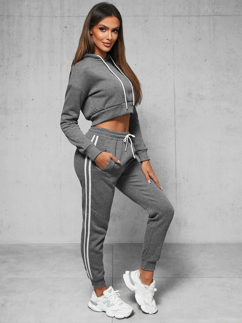 Conjunto de chándal de dos piezas grafito ZONEE JS/8C67/5