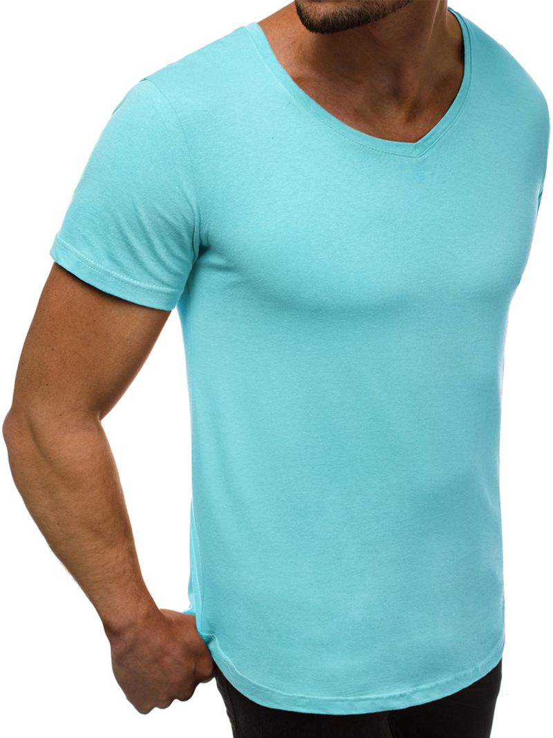 Camiseta de hombre menta OZONEE O/2309