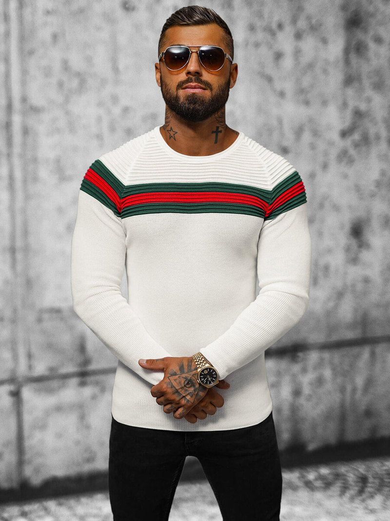 Jersey de hombre crudo OZONEE L/2457Z