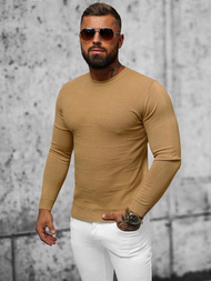 Jersey de hombre beige OZONEE O/ZZ190131