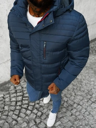 Chaqueta de hombre azul marino OZONEE JS/M806/215