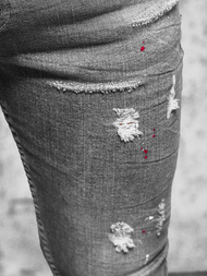 Vaqueros de hombre grafito OZONEE O/MB459