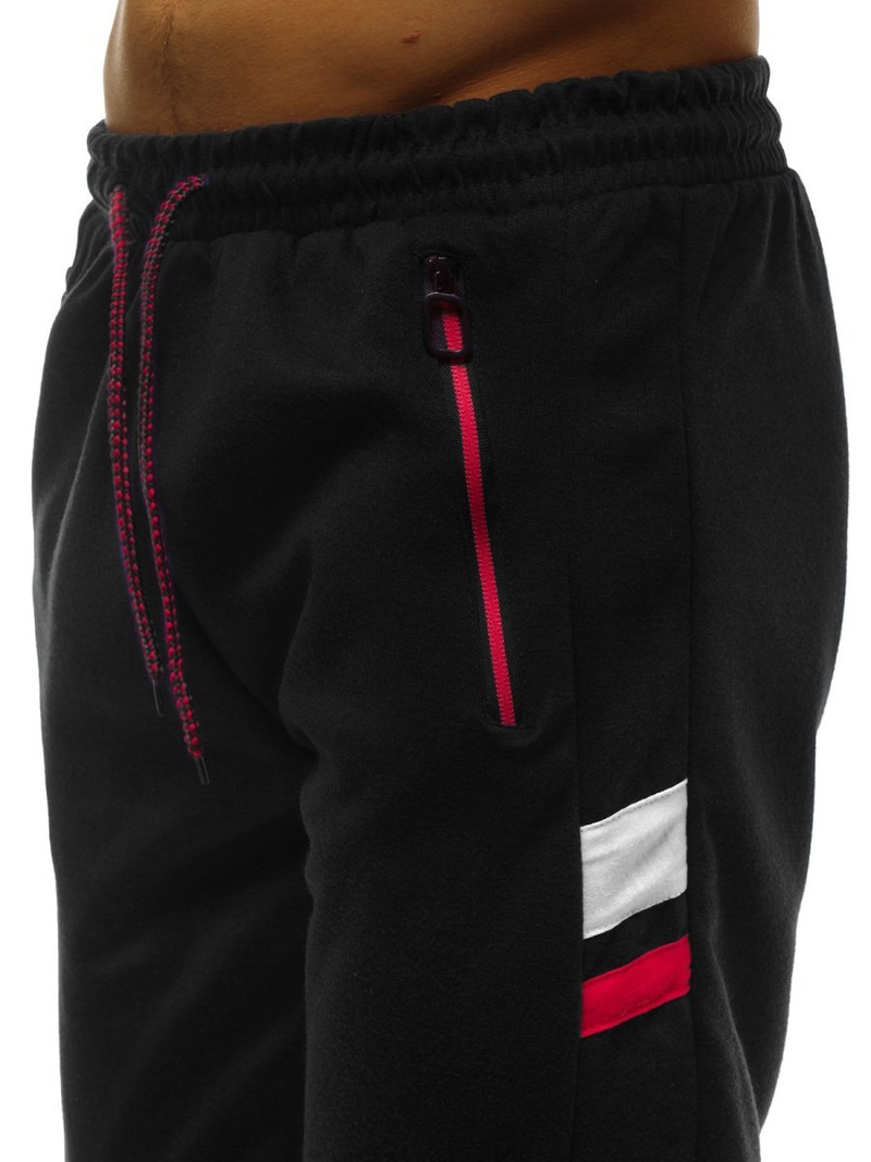 Pantalón de chándal de hombre negras OZONEE JS/JZ11025Z