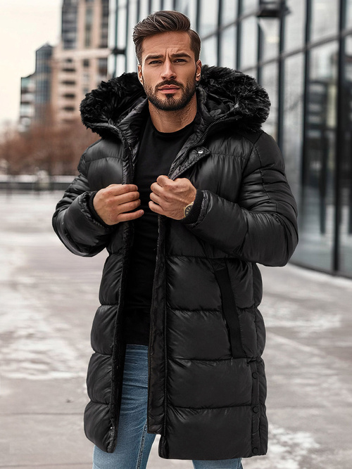 Chaqueta de hombre negra OZONEE O/M800Z