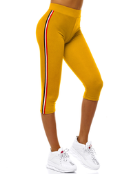 Leggings para mujer amarillo OZONEE JS/1037/B10
