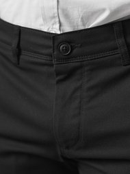 Pantalón chino de hombre negras OZONEE V/6545