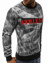 Sudadera de hombre gris OZONEE JS/DD236