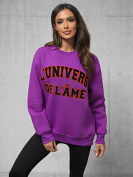 Sudadera de violeta OZONEE O/SWE23055