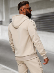 Chándal de hombre beige OZONEE O/LN11760