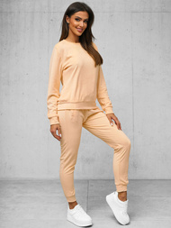 Chándal velour de mujer de salmón OZONEE O/8C1173/150Z