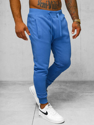 Pantalón de chándal de hombre azul OZONEE JS/XW01Z