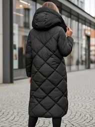 Chaqueta de mujer negra OZONEE JS/5M3173/392Z