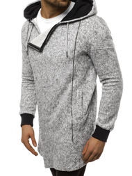 Sudadera de hombre gris OZONEE B/171693