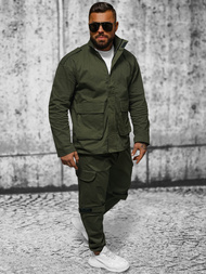 Chaqueta de hombre caqui OZONEE O/G3035