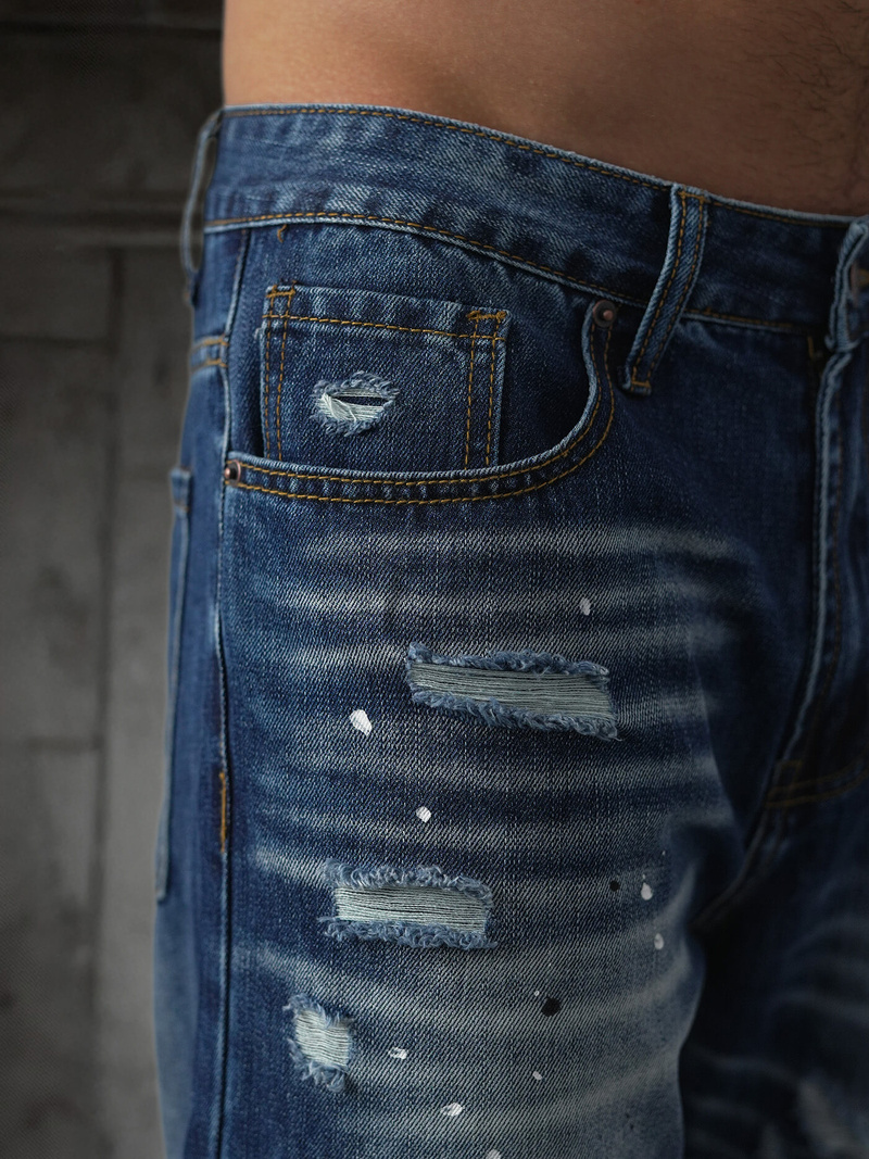 Vaqueros de hombre azul OZONEE O/KK2885