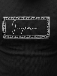 Sudadera de hombre negra OZONEE O/D7192