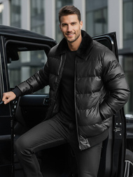 Chaqueta de hombre negra OZONEE O/M795Z