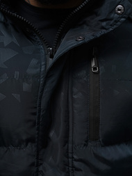 Chaqueta de hombre azul marino OZONEE JS/27M8109