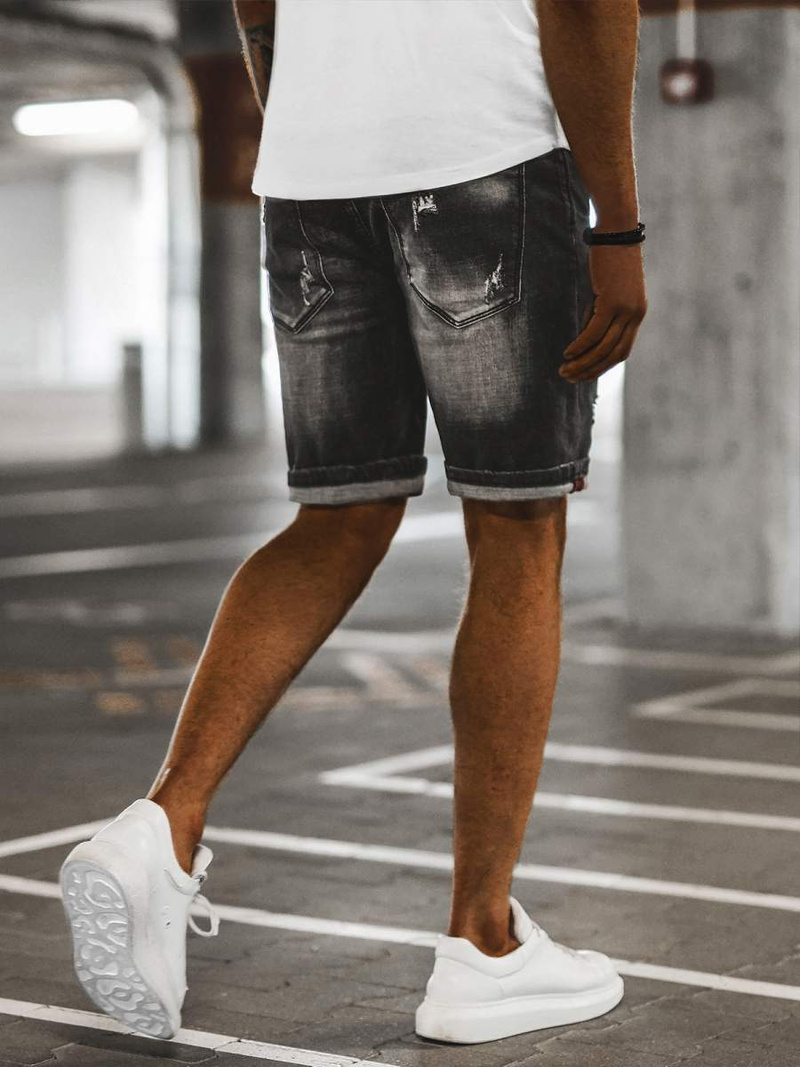 Pantalón corto de hombre grafito OZONEE NB/MP0035GZ