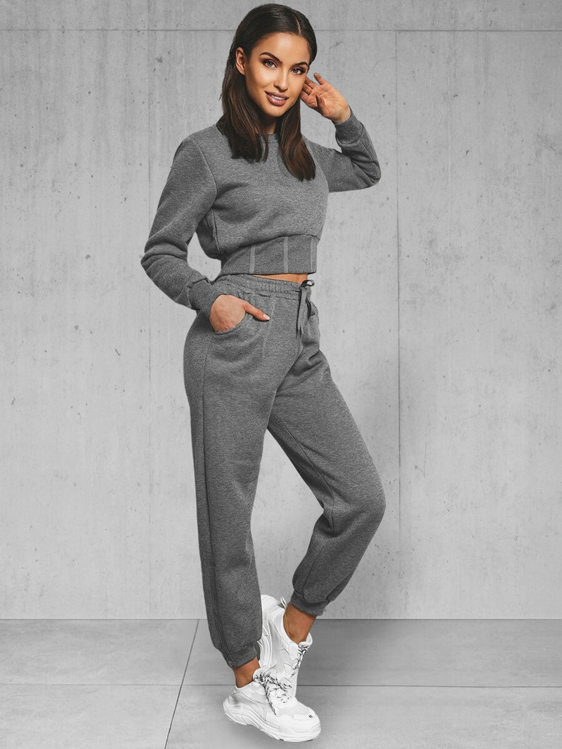 Conjunto de chándal de dos piezas grafito ZONEE JS/8C78/5