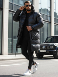 Chaqueta de hombre negro OZONEE O/M3205Z