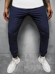 Pantalón chino de hombre azul marino OZONEE DJ/5539